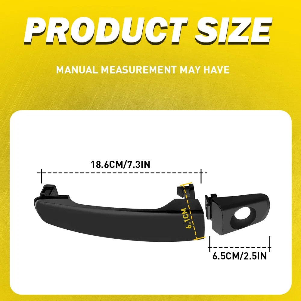 Left Front Exterior Door Handle for Chevy Malibu (2008)