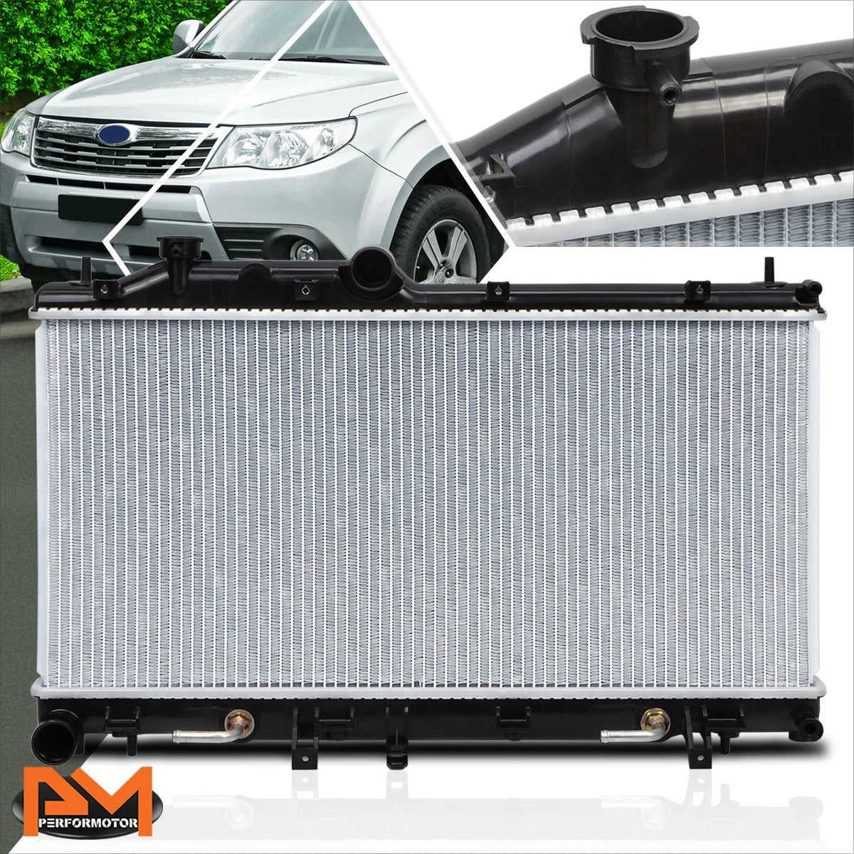 Full Aluminum Radiator for Subaru Forester 2.5 Turbo (2009–2013) DPI-13095