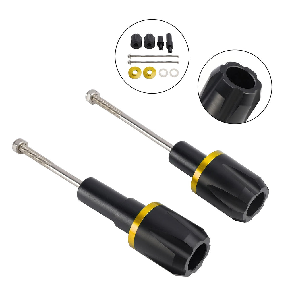 CNC Anti-Crash Frame Sliders Protector for Kawasaki Ninja 650 (2017–2023)