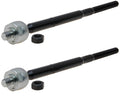 Set of 2 Inner Steering Tie Rod Ends for Chrysler 200, Dodge Avenger (2011–2014)
