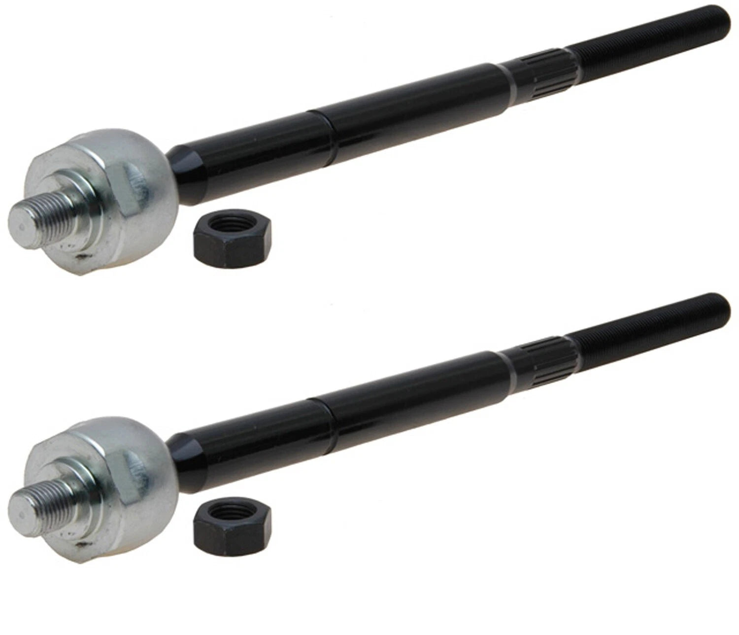 Set of 2 Inner Steering Tie Rod Ends for Chrysler 200, Dodge Avenger (2011–2014)