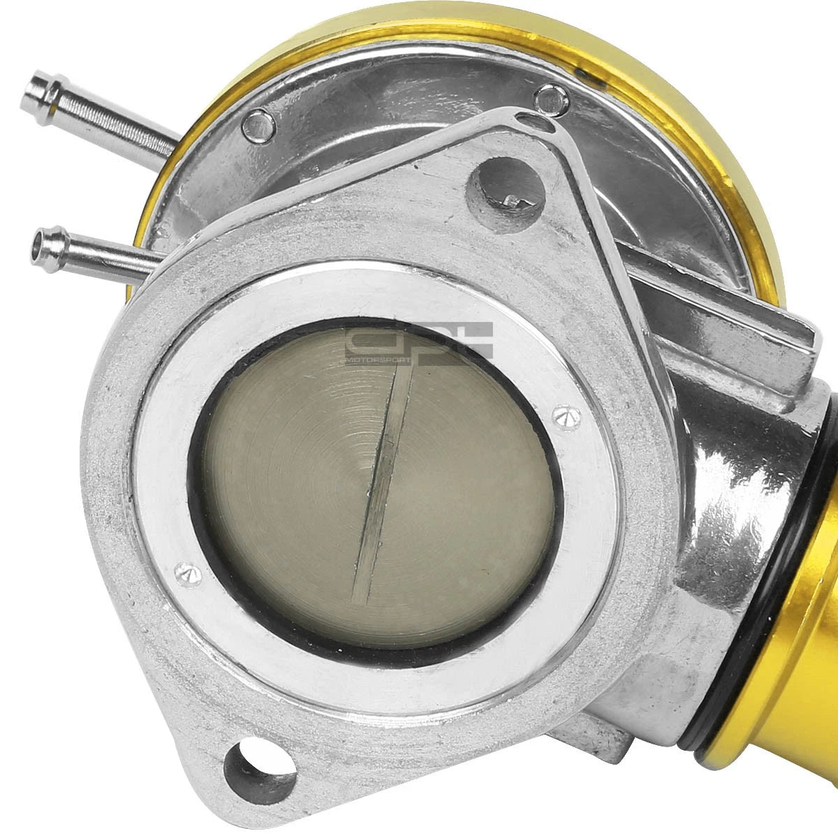 Universal Aluminum Gold S Style 2.5" Flange Turbo Blow Off Valve BOV 30 PSI