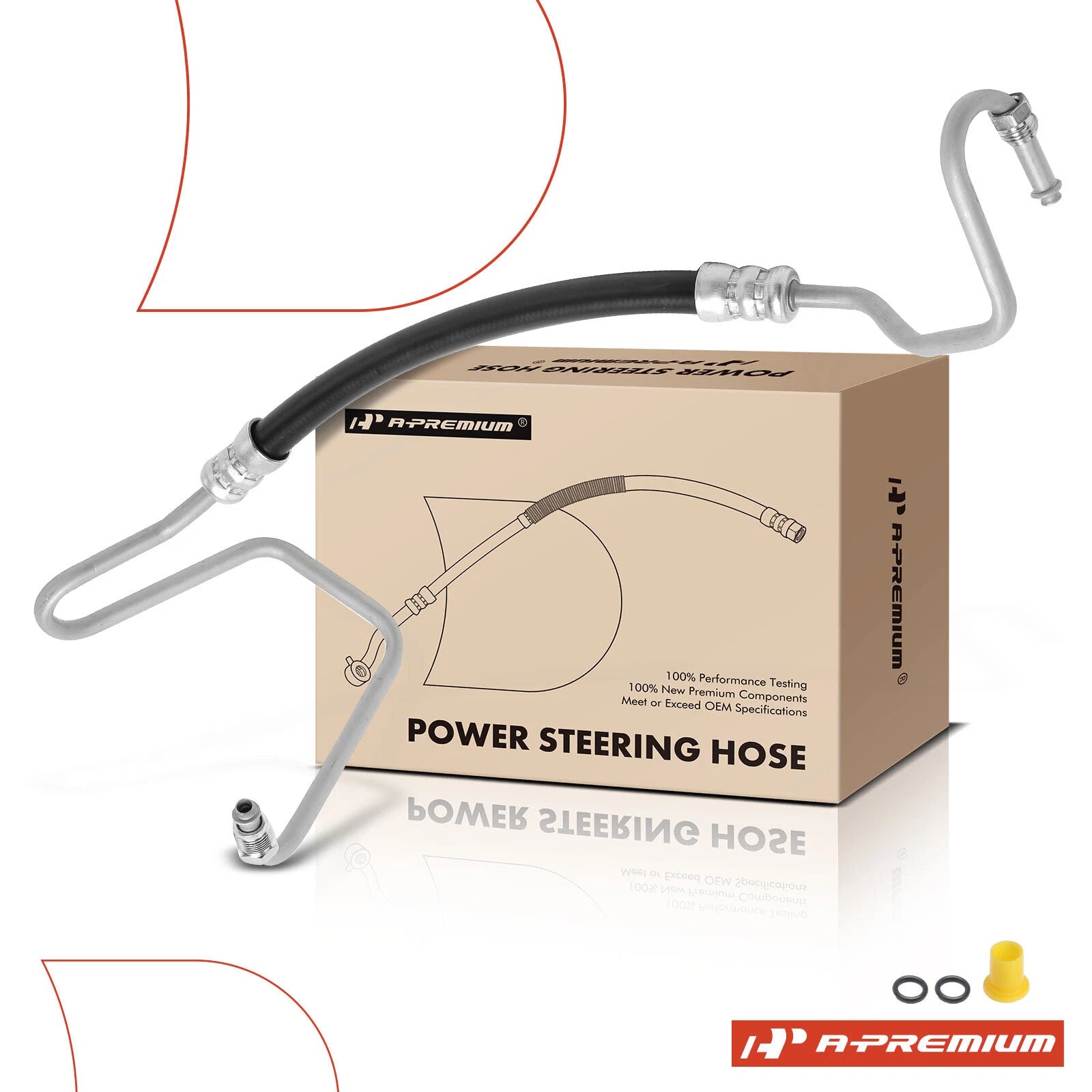 Power Steering Pressure Line Hose Assembly for Chevy Express 3500 (2003–2023)