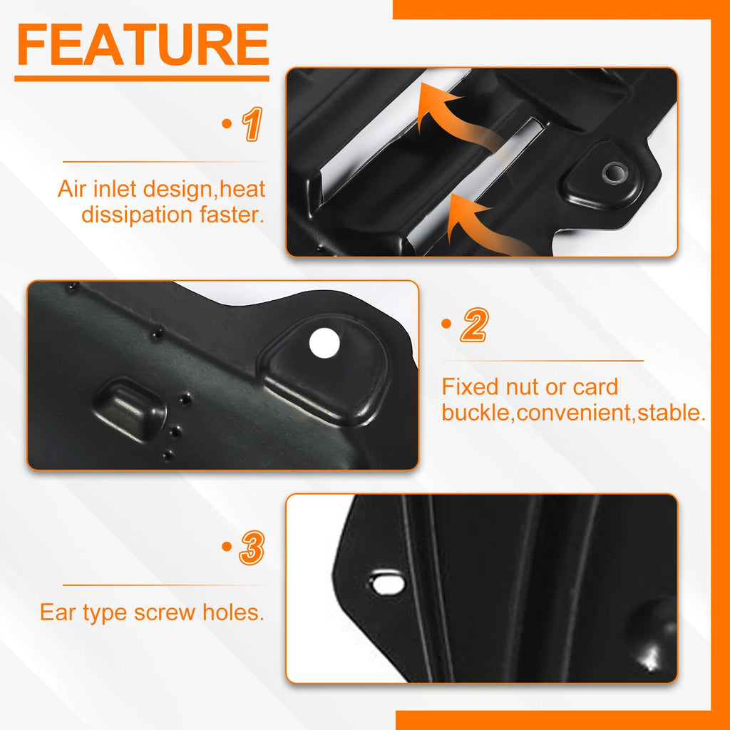 Engine Splash Shield for Ford Focus (2012–2019), C-Max (2013–2018) FO1228121