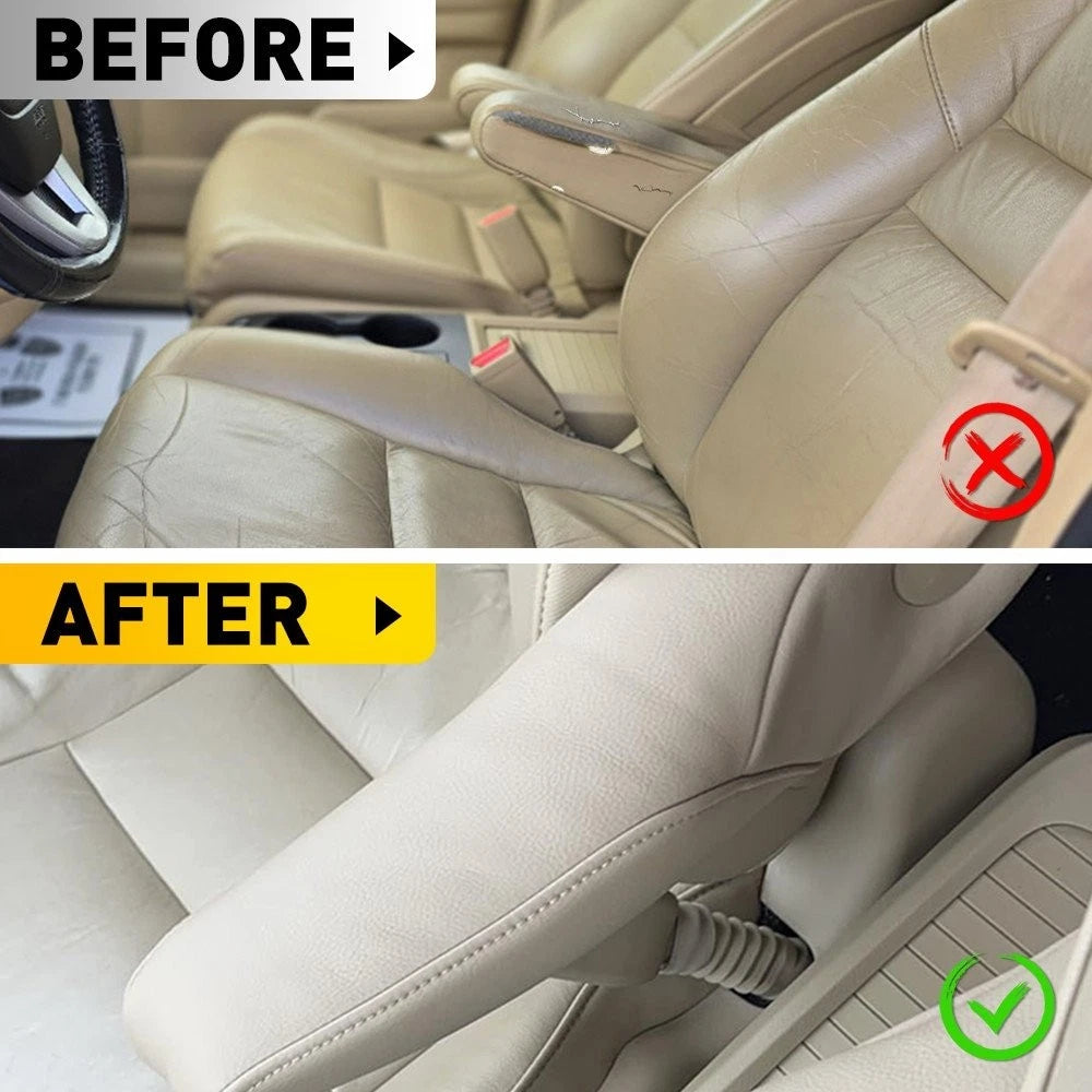 Leather Front Seat Armrest Cover for Honda CR-V (2010–2011)