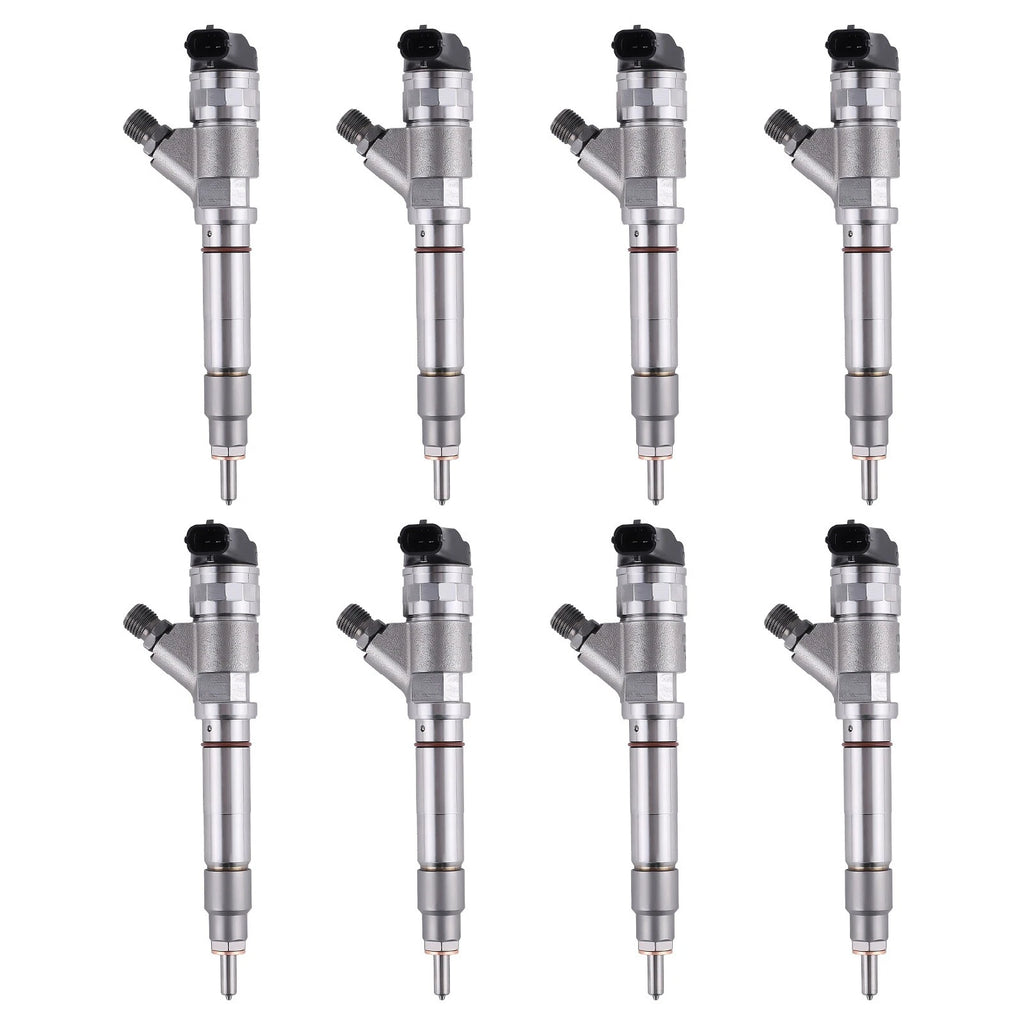 8Pcs Fuel Injectors for GMC Chevy Duramax LBZ Hummer 6.6L (2006–2007) 0445120042