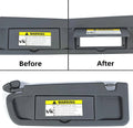 Grey RH Passenger Side Sun Visor 83230SNAA01ZA for Honda Civic Sedan (2006–2011)