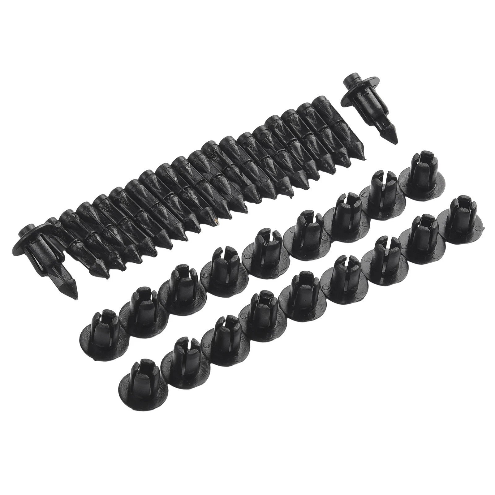 20PCS 6mm Plastic Rivet Clips for Suzuki Kawasaki