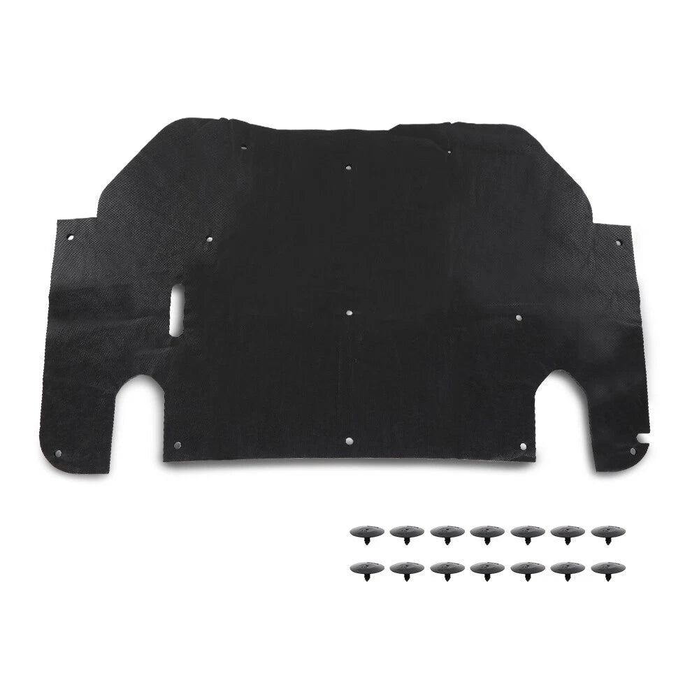 Hood Insulation Pad & Clips for Ford Ranger (1993–1997)