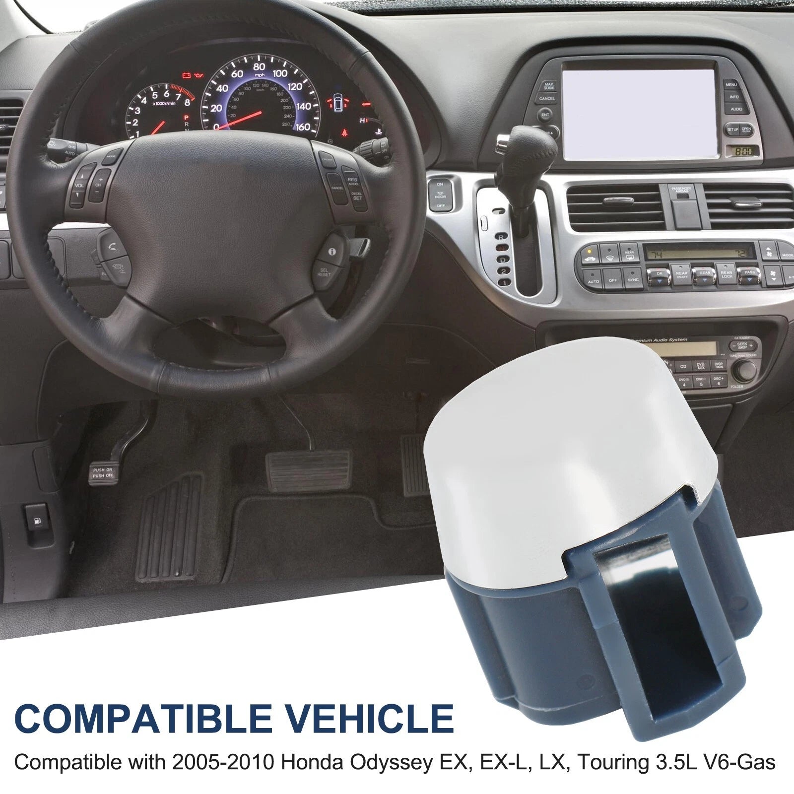 Transmission Shift Lever Push Knob for Honda Odyssey (2005-2010)
