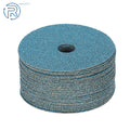 25 Pack 5" Zirconia Resin Fiber Grinding Discs 36 Grit for