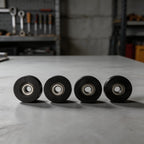 Set of 4 U Groove Pulleys with Ball Bearings for Enhanced Project Flexibility