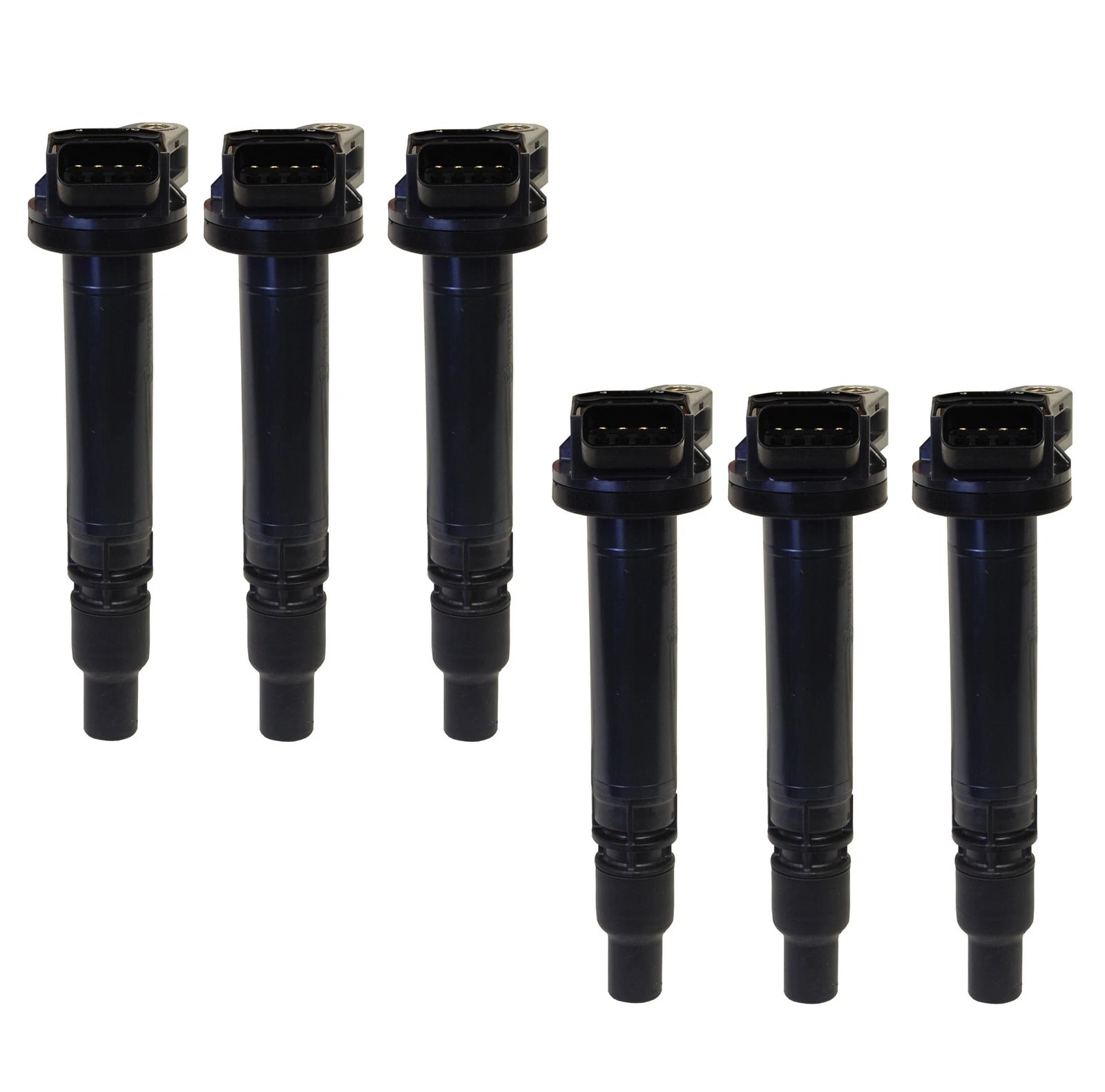 Set of 6 Direct Ignition Coils Denso 673-1309 for Lexus GS300 IS300 (1998–2005)