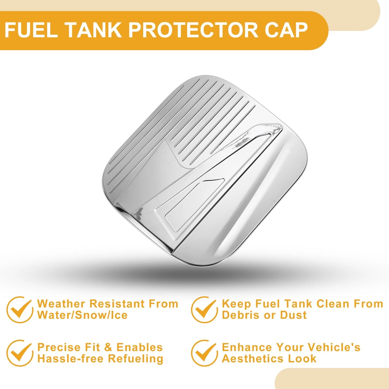 Fuel Tank Door Cap for Nissan Altima (2019–2025) Electroplating Color