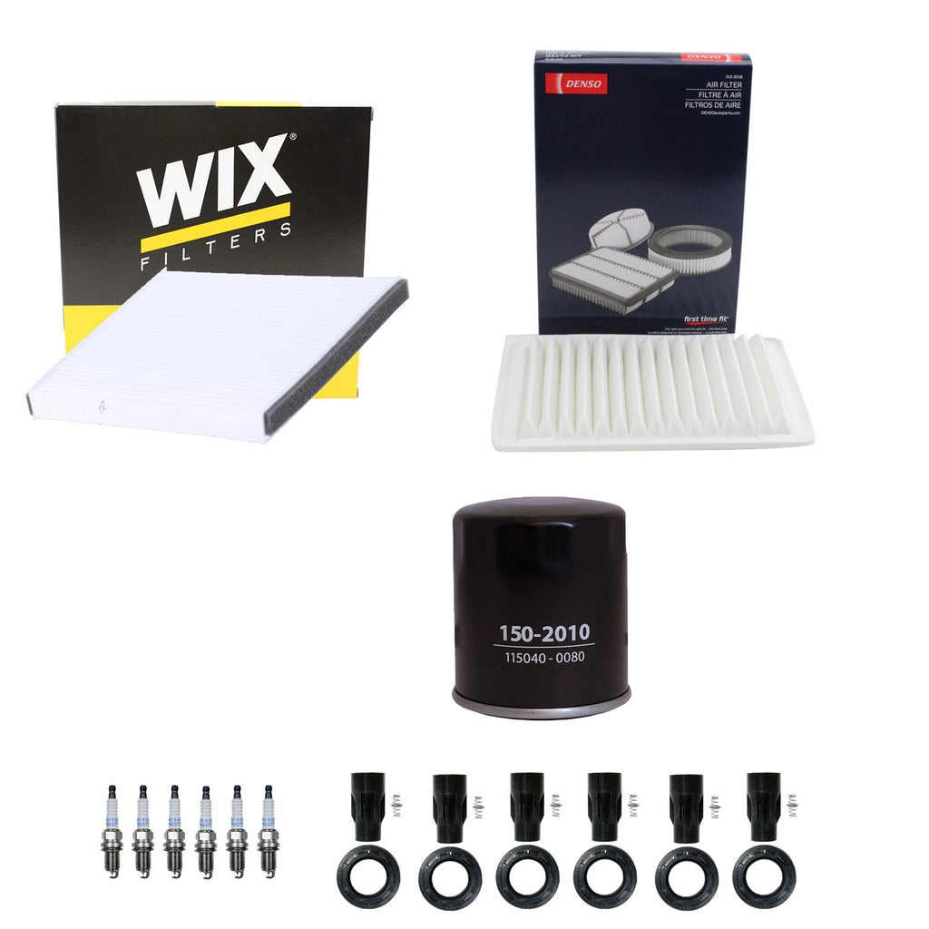 Tune Up Kit with NGK 6 Spark Plugs & Boots for Lexus RX400h (2006–2008)