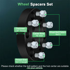2X Wheel Spacers for Chevrolet Silverado 1500  1.25" 6x5.5