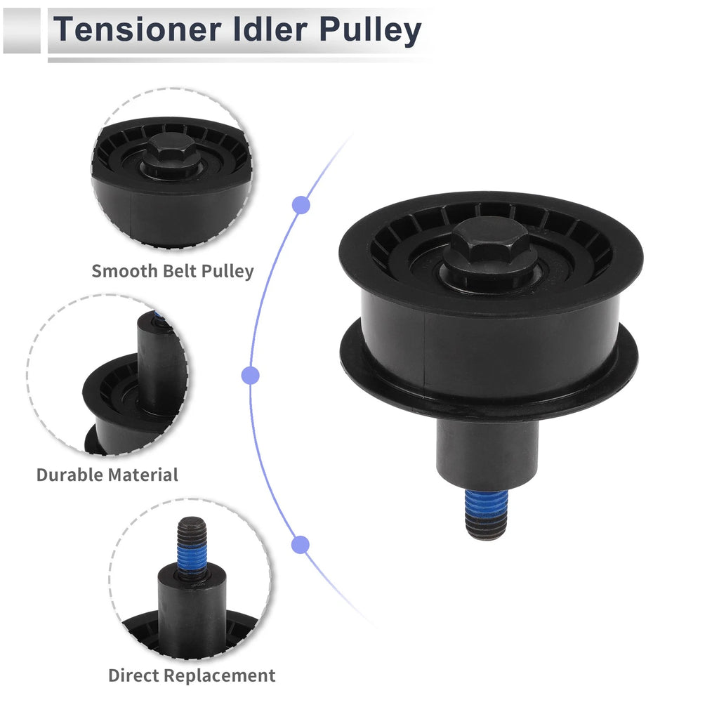 Drive Belt Idler Pulley for Audi A4 (1997–2002) No. 036109244D Rubber
