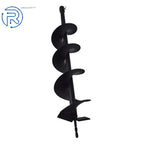 6" Earth Auger Drill Bits for Gas Powered Post Hole Digger