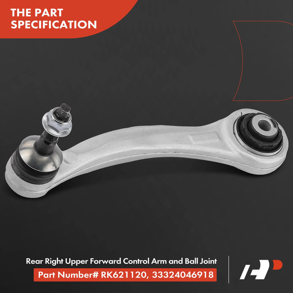 2X Rear Upper Control Arm Ball Joint for BMW X5 X6 (2007-2019)