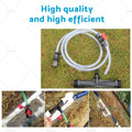 Irrigation Venturi Fertilizer Injector Kit 1/2" Water Tube Filter