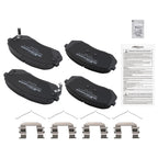Front Ceramic Brake Pads Kit for Hyundai Kona Electric (2021–2024) / Sonata (2015–2019)
