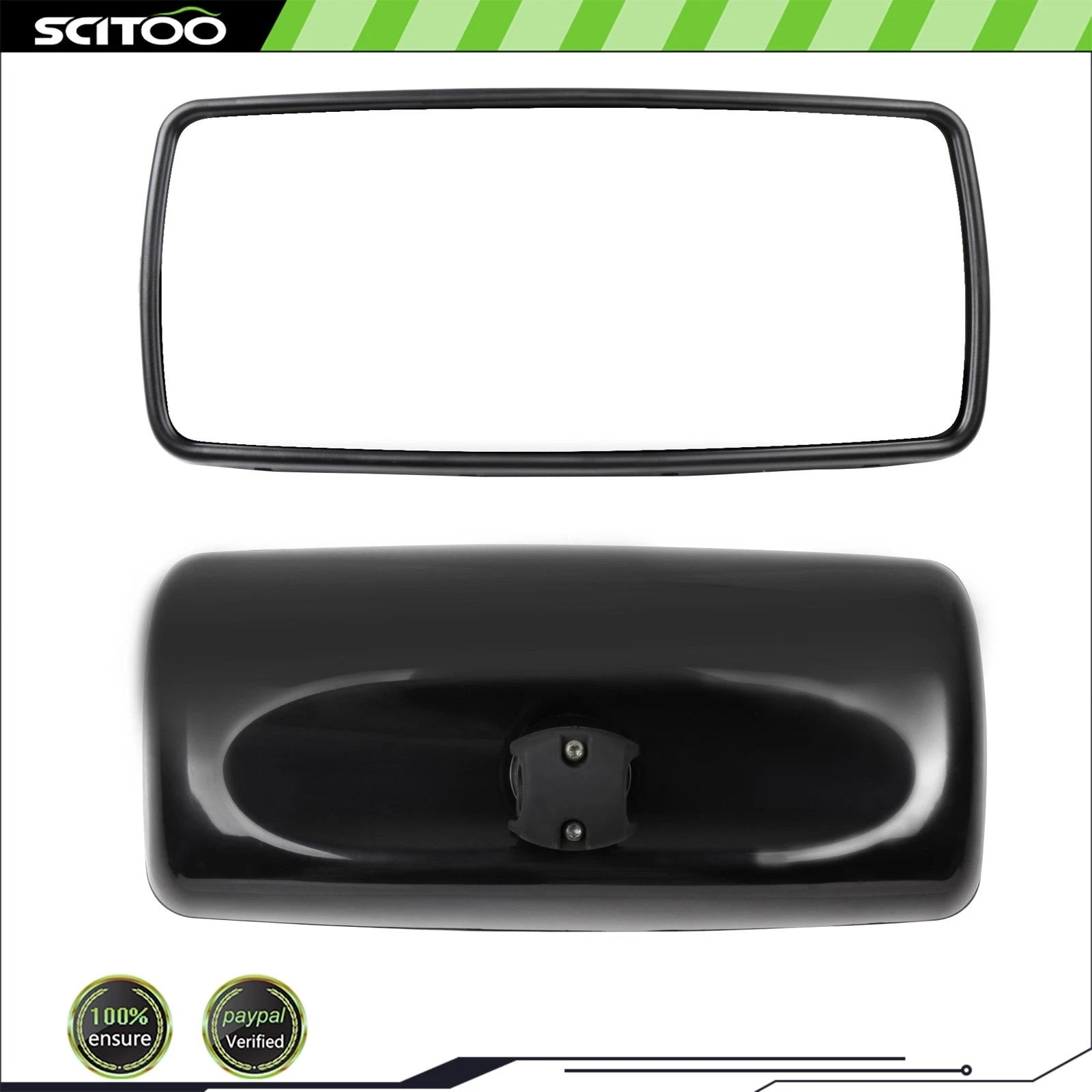 2X Heated Black Main Mirror for Freightliner M2 (2003–2015)