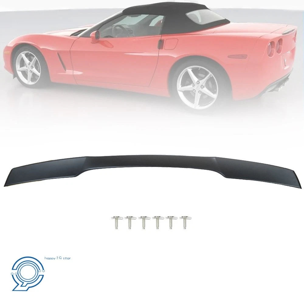 Rear Trunk Lip Spoiler for Corvette C6 ZR1 (2005–2013) ABS