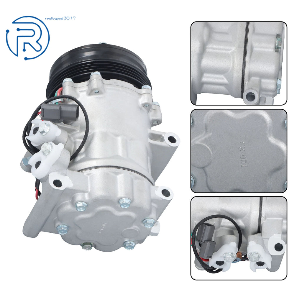 A/C Compressor with Clutch for Honda Civic (1994-2000) CR-V (1997-2001)