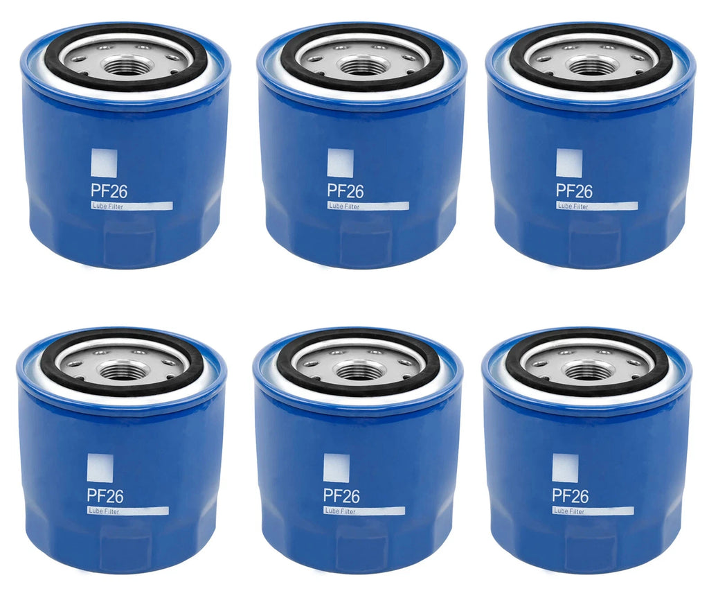 6X PF26 Oil Filter for 2010-2024 Chevy Silverado GMC Sierra 2500 3500 HD