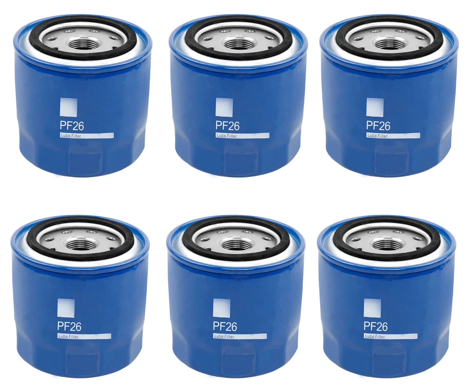 6X PF26 Oil Filter for 2010-2024 Chevy Silverado GMC Sierra 2500 3500 HD