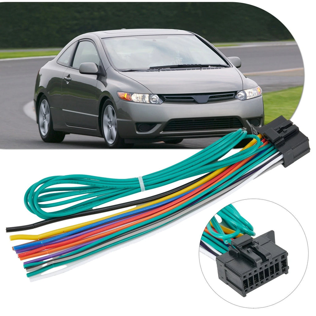 16 Pin Car Radio Wire Harness for Pioneer DEH (Compatible Models)