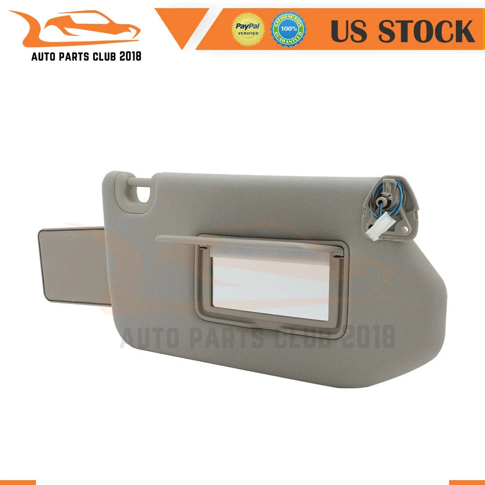 Passenger Side Sun Visor with Mirror for Nissan Pathfinder (2013–2018)