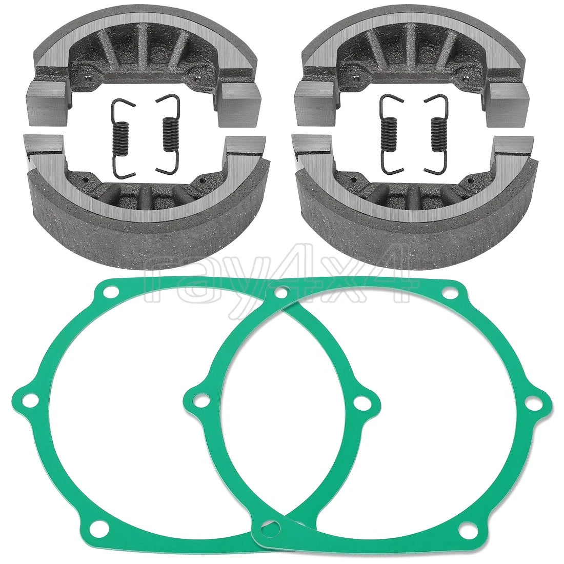 Set of 4 brake shoes for John Deere 750 770 790 3005 (M805735, CH15072)