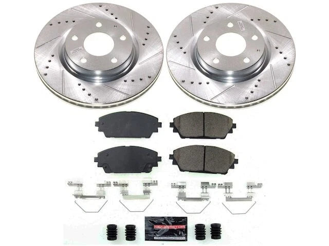 Front Brake Pad and Rotor Kit for Mazda 3 (2019–2024) KP781XQ