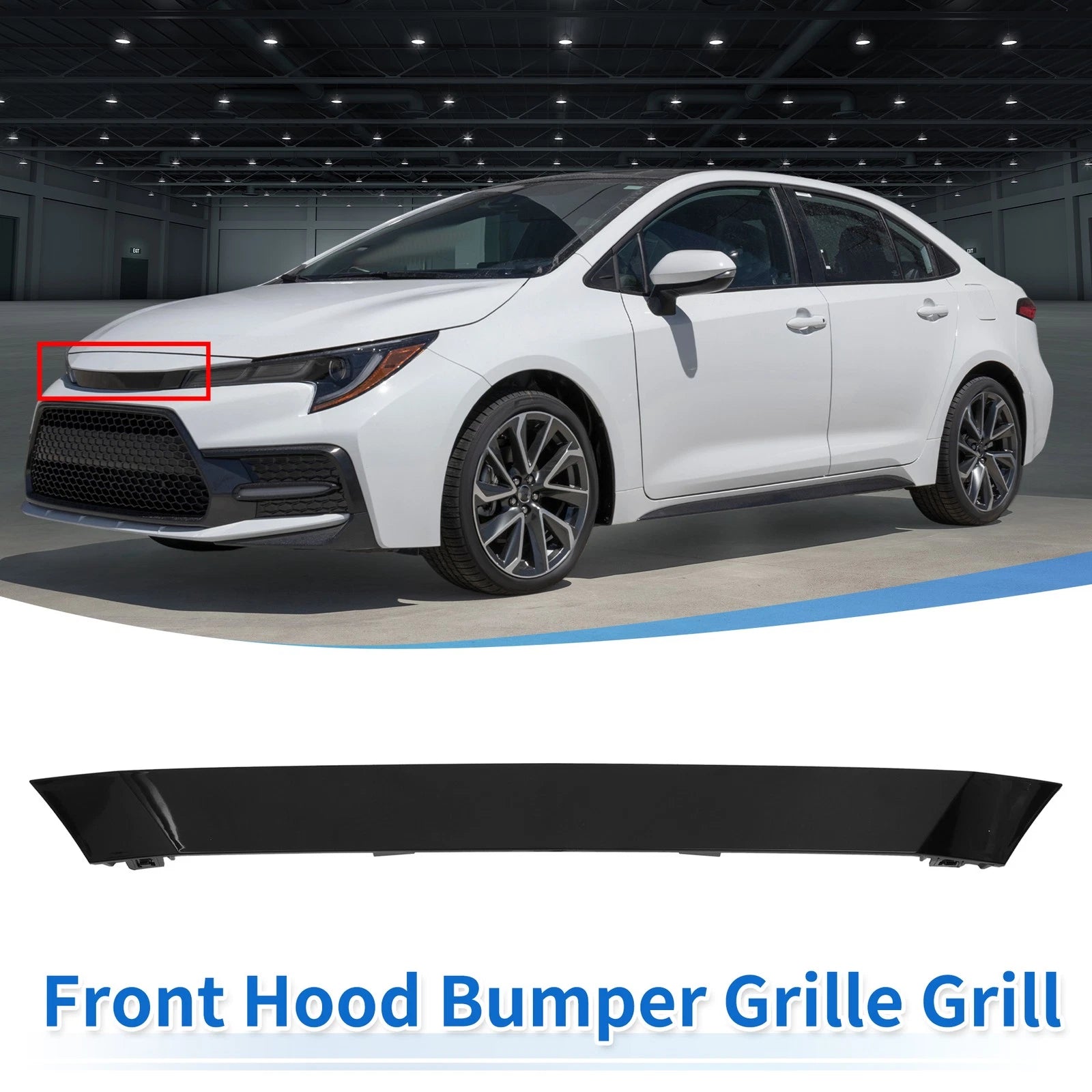 Front Lower Hood Bumper Grille for Toyota Corolla (2020–2022) No.5314102180