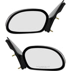 Set of 2 Power Mirrors for Ford Taurus (2000–2007) Textured Black