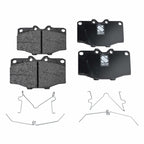 Disc Brake Rotor and Pad Kit for Toyota Pickup (1986–1988)