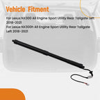 Left Power Tailgate Support for Lexus NX300 NX300h (2018–2021) 6892079017