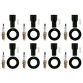 Set of 8 Platinum Spark Plugs & NGK Coil Boot Kit for GS430 SC430 Land Cruiser V8