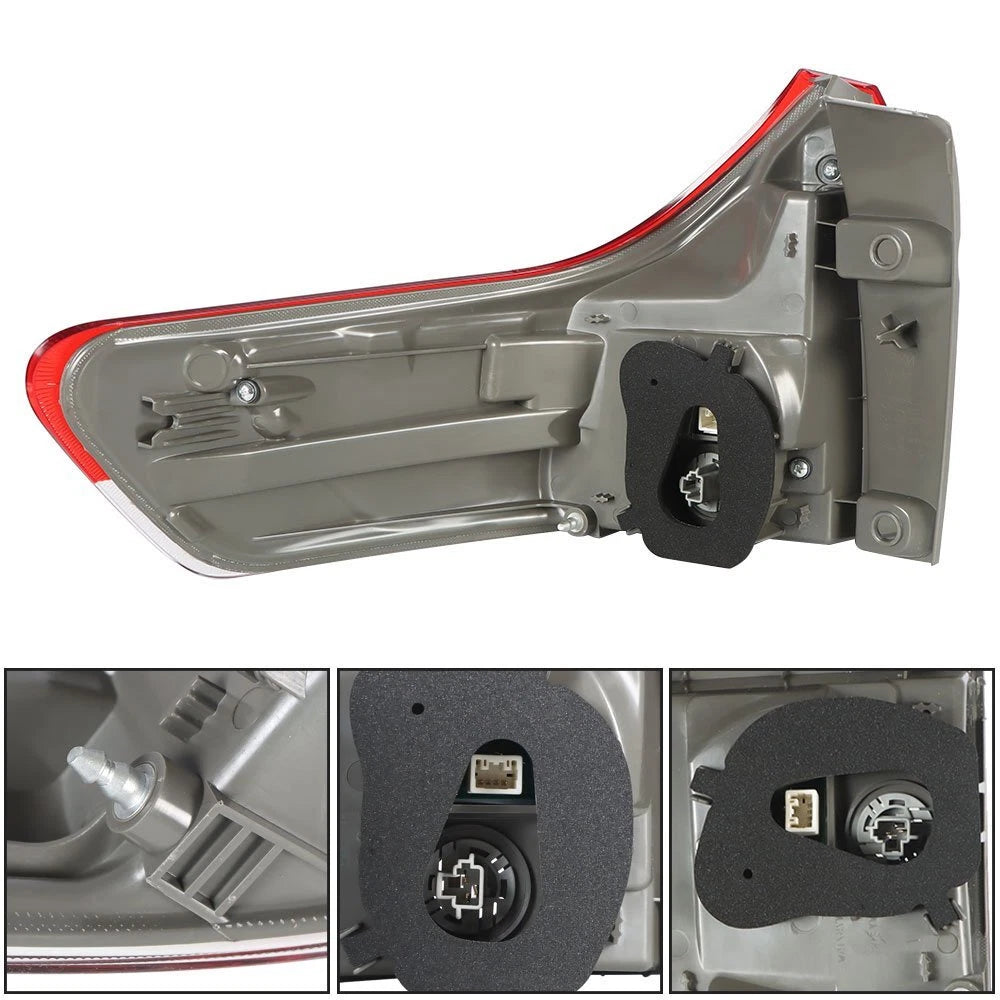 Passenger Right Side Tail Light for Toyota Sienna (2011-2014)