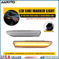 Clear Lens Amber LED Rear Side Marker Lights for Acura TL (2004–2008)