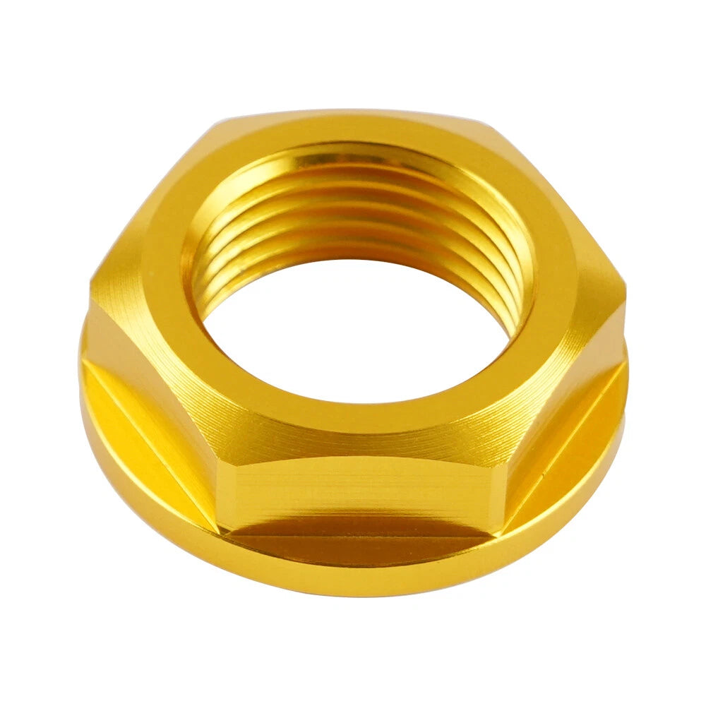 CNC Front Axle Shaft Lock Nut M18XP1.5 for Yamaha YZ250F YZ450F (2014–2023)