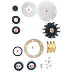 Water Pump Rebuild Kit for Perkins Marine Diesel Sea35615 (3270-0001, 3270-1003)