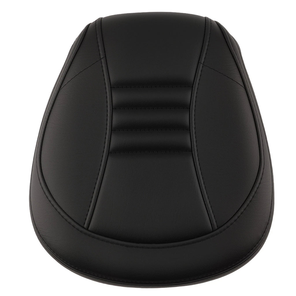Black Low Profile Driver Seat for Harley Touring (2009–2024) Leather