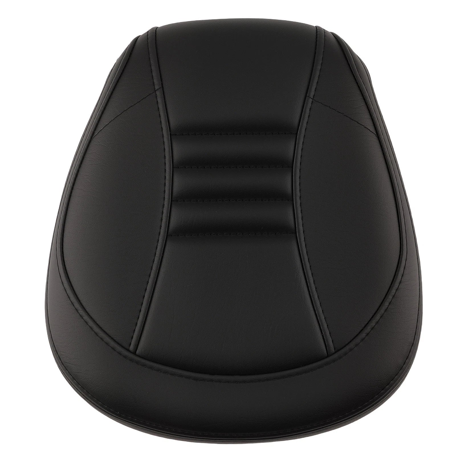 Black Low Profile Driver Seat for Harley Touring (2009–2024) Leather