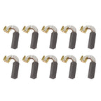 Set of 10 Carbon Brushes for Circular Saws (20mm x 7mm x 6mm)