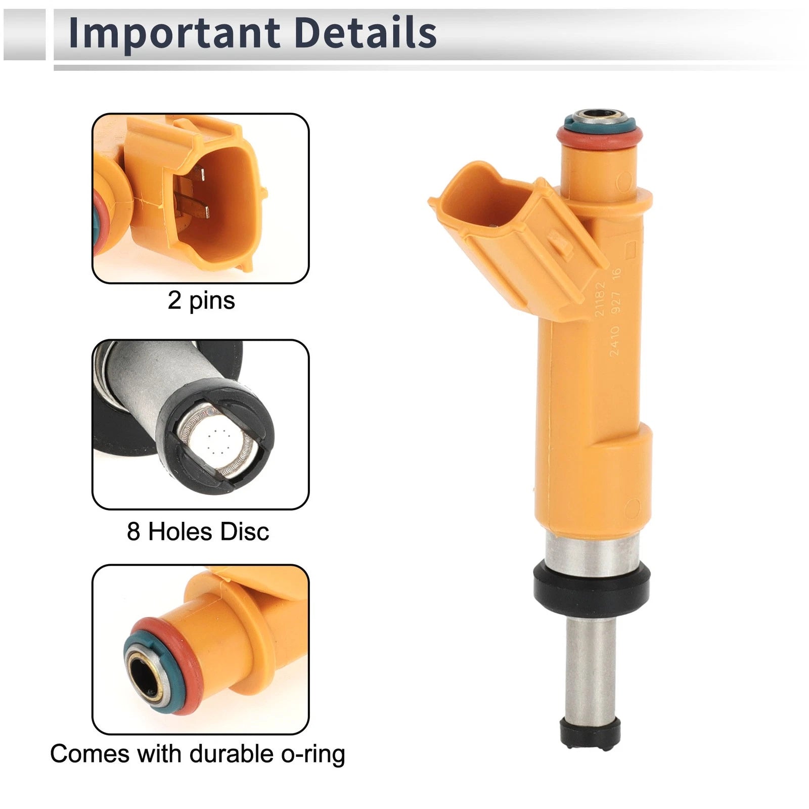 Fuel Injector No. 23209-BZ050 for Toyota Camry Solara (2003–2008)