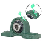 Set of 4 Solid Base Pillow Block Bearings for Make Model