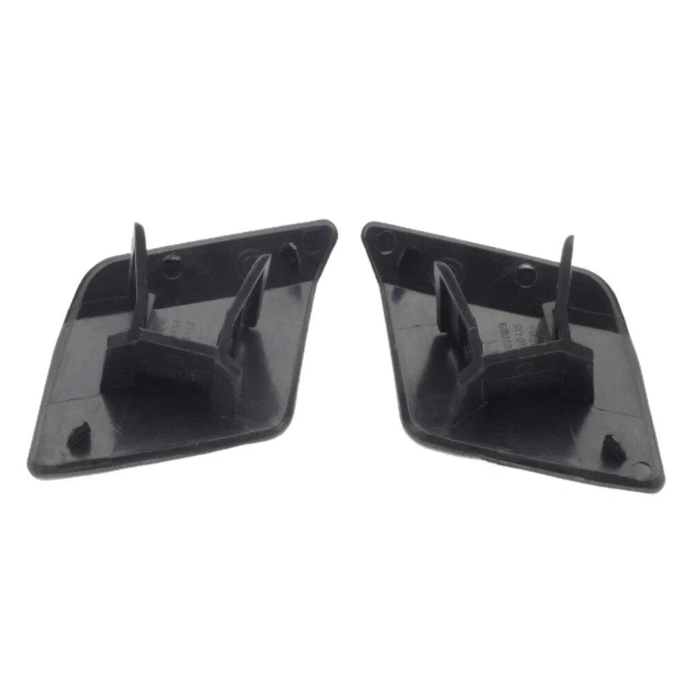 Front Bumper Headlight Washer Cover Caps for BMW X5 (2014-2018)