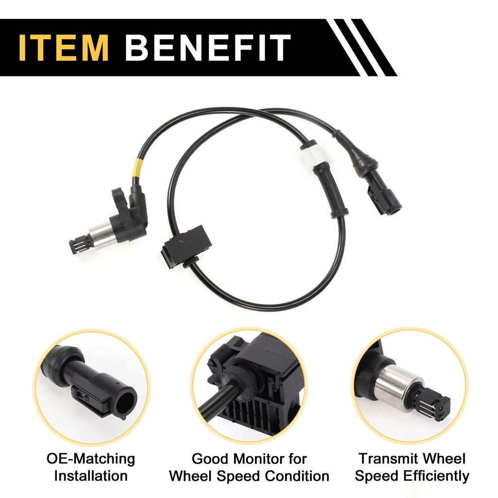 ABS Wheel Speed Sensor F75Z2C204CA/XL3Z2C205AB for Ford F-150 (1997–2003) Front Left